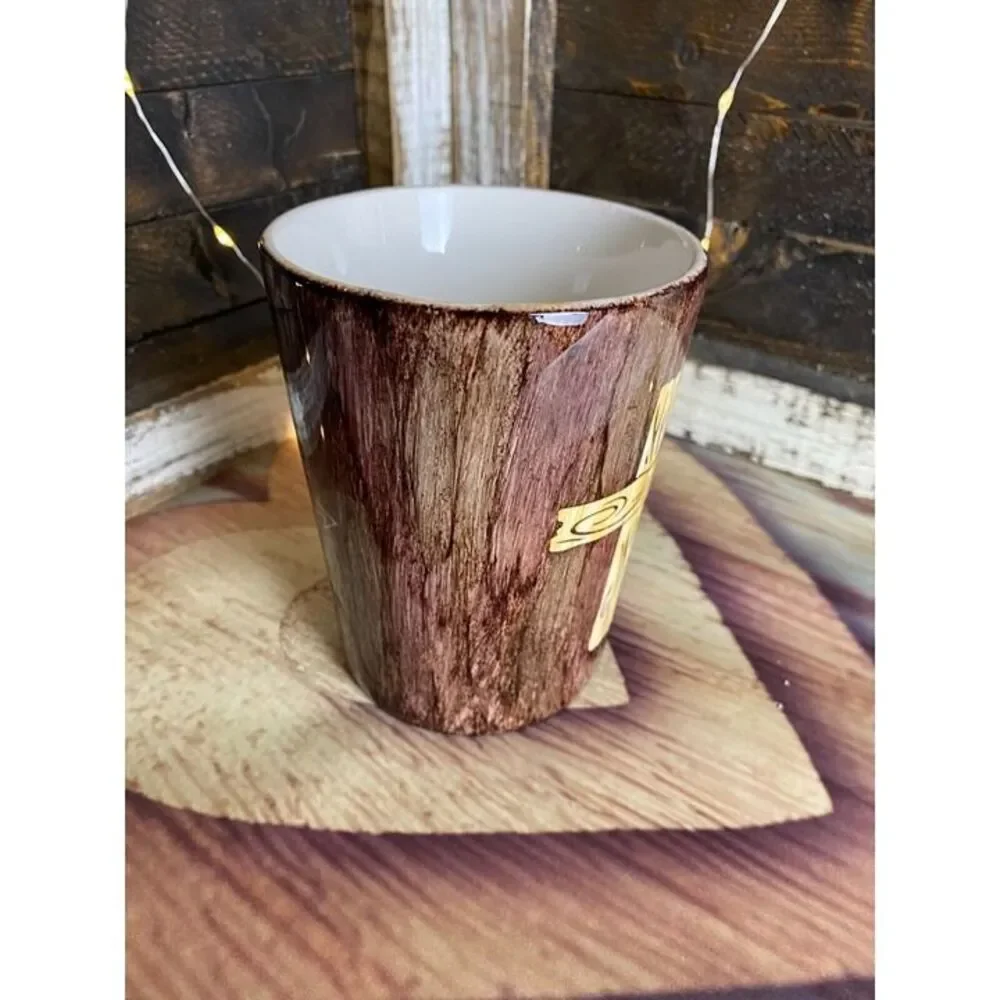 Handmade rustic woodgrain